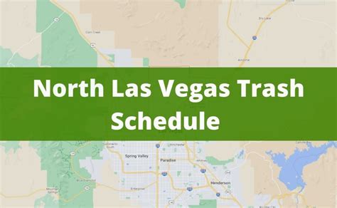 las vegas garbage pickup schedule|Las Vegas Trash Schedule 2023.